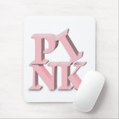 TAPIS DE SOURIS ROSE (Avec souris)