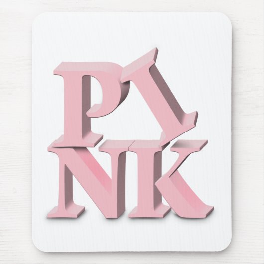 TAPIS DE SOURIS ROSE (Devant)