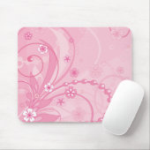 Tapis De Souris rose (Avec souris)
