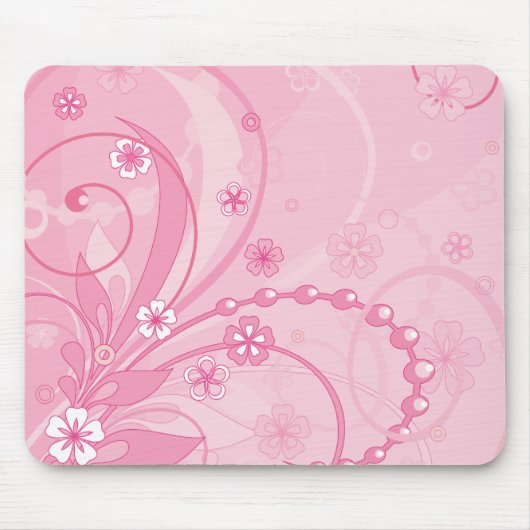 Tapis De Souris rose (Devant)