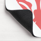 Tapis De Souris Rose 2 de zèbre (Coin)