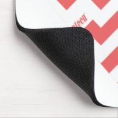 Tapis De Souris Rose 3 de zigzag (Coin)