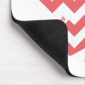 Tapis De Souris Rose 4 de zigzag (Coin)