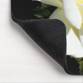 Tapis De Souris Rose à thé hybride blanc Pascali (Coin)