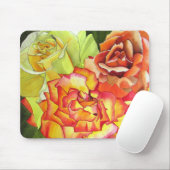 Tapis De Souris Rose art Trio (Avec souris)