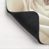 Tapis De Souris Rose assez blanc (Coin)