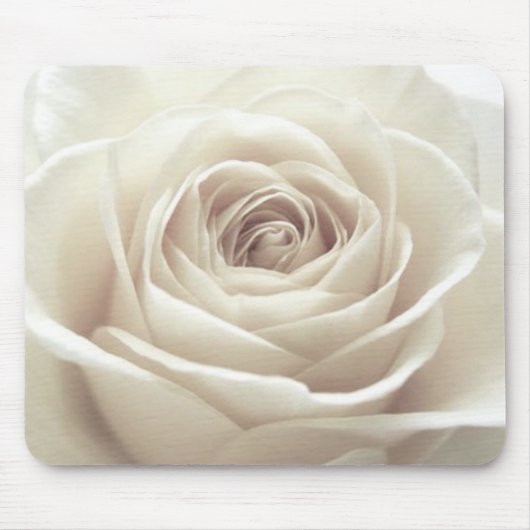 Tapis De Souris Rose assez blanc (Devant)