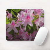 Tapis De Souris Rose Azalea Bush printemps floral (Avec souris)