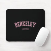 Tapis De Souris Rose Berkeley Californie Ca Style Université Sur B (Avec souris)