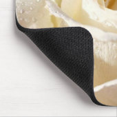 Tapis De Souris Rose blanc Mousepad (Coin)