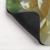 Tapis De Souris Rose blanche (Coin)