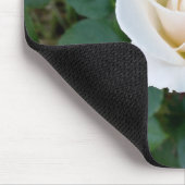 Tapis De Souris rose blanche (Coin)