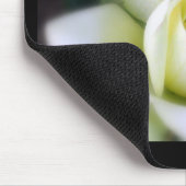 Tapis De Souris Rose blanche Soft Focus (Coin)