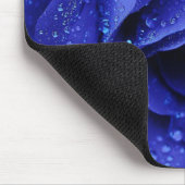 Tapis De Souris Rose bleu (Coin)
