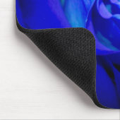 Tapis De Souris Rose bleu brillant mousepad (Coin)