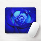 Tapis De Souris Rose bleu brillant mousepad (Avec souris)