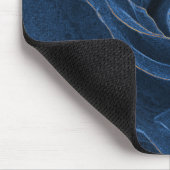 Tapis De Souris Rose bleu velours (Coin)