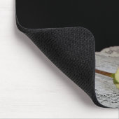 Tapis De Souris Rose Bouquet (Coin)