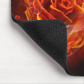Tapis De Souris Rose brûlant (Coin)