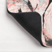 Tapis de souris rose chatouillé (Coin)