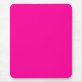 Tapis De Souris Rose chaud solide (Devant)
