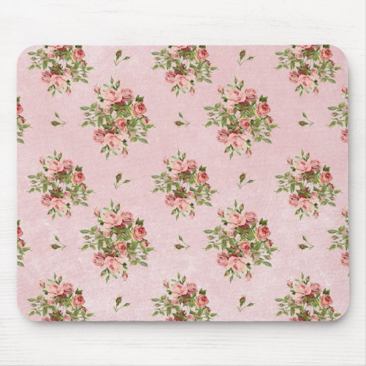 Tapis De Souris Rose chic (Devant)