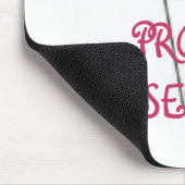 Tapis De Souris Rose CONSERVATEUR FIER (Coin)