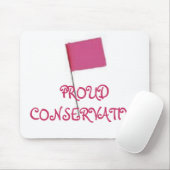 Tapis De Souris Rose CONSERVATEUR FIER (Avec souris)