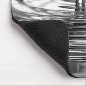 Tapis De Souris rose dans la goutte d'eau (Coin)