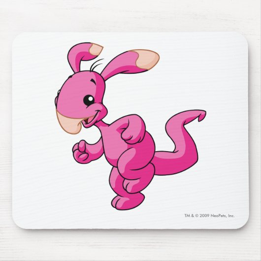 Tapis De Souris Rose de Blumaroo (Devant)