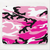 Tapis de souris rose de Camo (Devant)