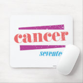 Tapis De Souris Rose de Cancer (Avec souris)