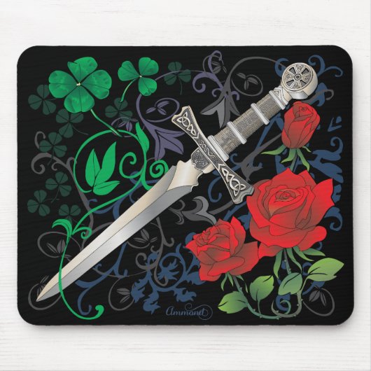 Tapis de souris rose de Celtic (Devant)