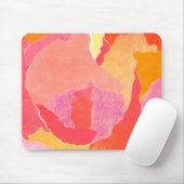 Tapis De Souris Rose de chou IV (Avec souris)