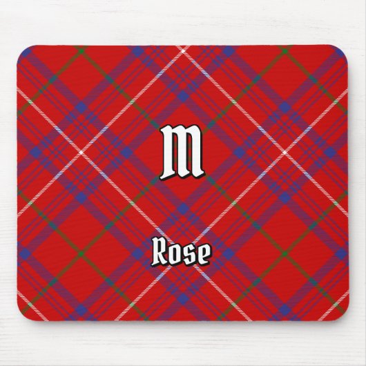 Tapis De Souris Rose de clan Tartan (Devant)