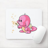 Tapis De Souris Rose de Kacheek (Avec souris)