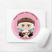 Tapis De Souris Rose de Lima (Avec souris)