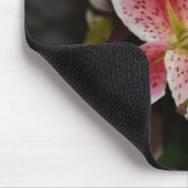 Tapis de souris rose de lis (Coin)