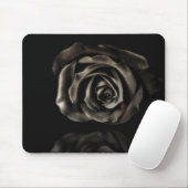 Tapis De Souris Rose de noir (Avec souris)