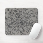 Tapis De Souris Rose de noir (Avec souris)