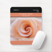Tapis De Souris Rose de pêche à mousepad - HAMbyWG (Avec souris)
