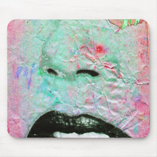 Tapis De Souris "Rose de pensée " (Devant)