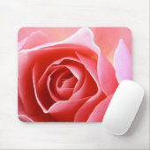 Tapis De Souris Rose de pétale de rose (Avec souris)