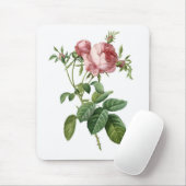 Tapis De Souris Rose de rose (Avec souris)
