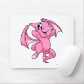 Tapis De Souris Rose de Shoyru (Avec souris)