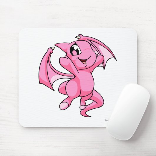 Tapis De Souris Rose de Shoyru (Avec souris)