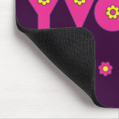 Tapis De Souris Rose de Yvonne Flores (Coin)