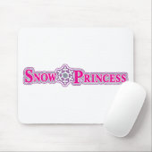 Tapis De Souris Rose des neiges (Avec souris)