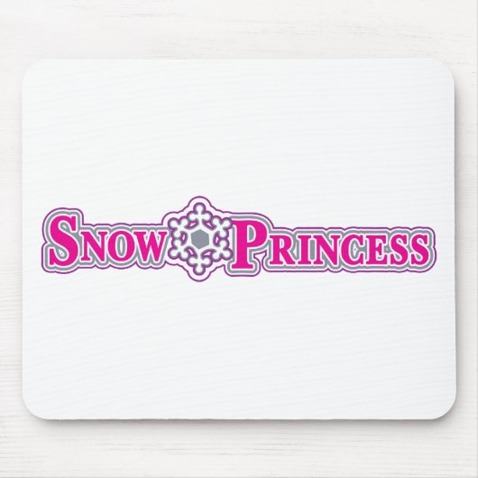 Tapis De Souris Rose des neiges (Devant)