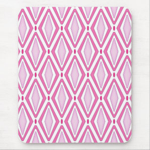 Tapis De Souris Rose diamant double rétro